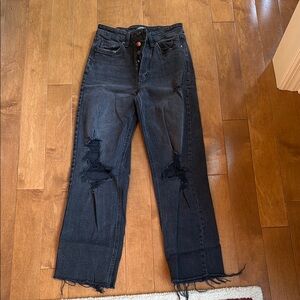 Universal Thread Black Straight Leg Jeans